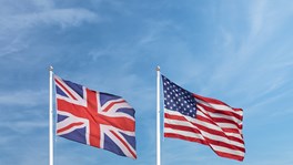 UK and US flag