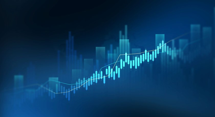 asset graph steadily going up