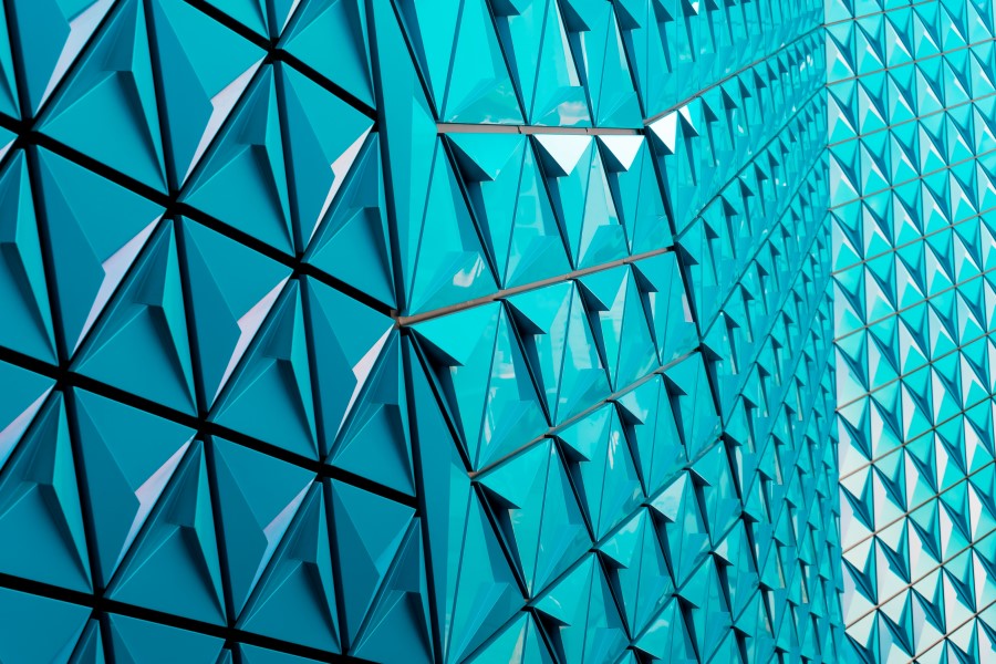 blue abstract image