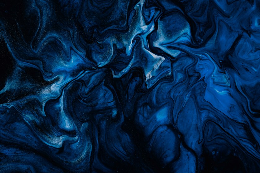 blue abstract marble