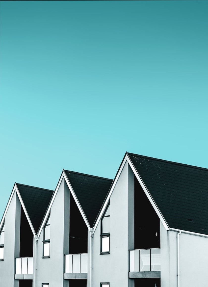 blue house