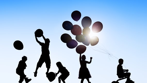 Children playing
