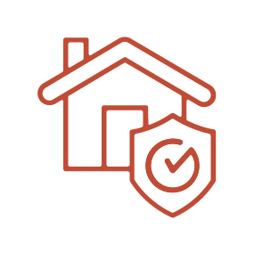 Landlord safety checks icon