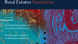 rural estates newsletter cover