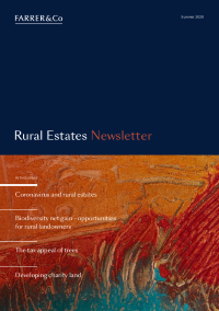 Rural Estates Newsletter Summer 2020