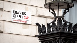 downing street sign