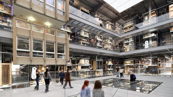 Victoria and Albert Museum Storehouse