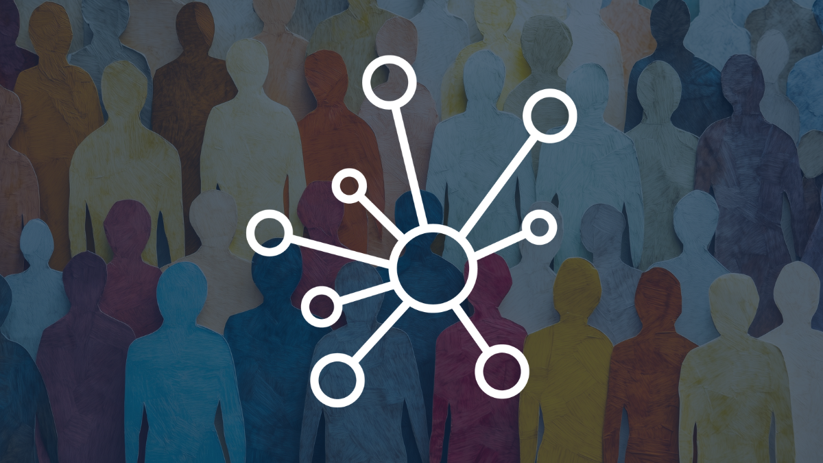 Abstract image depicting employees