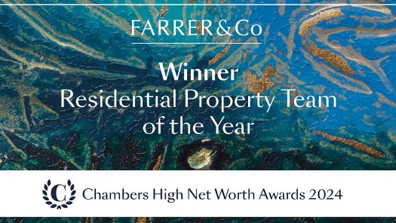 Farrer & Co Chambers winner
