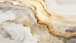 Gold marble