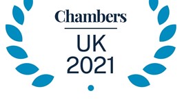 Chambers UK top ranked 2021
