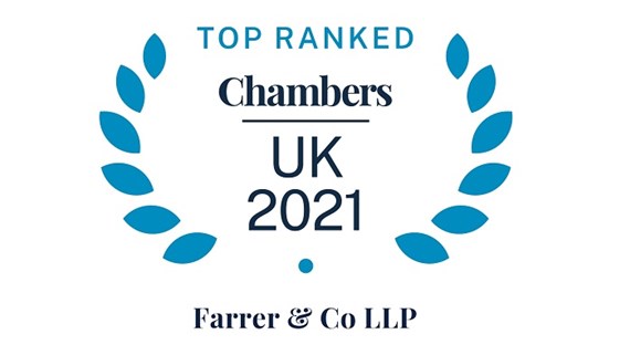 Top ranked - Chambers UK 2021