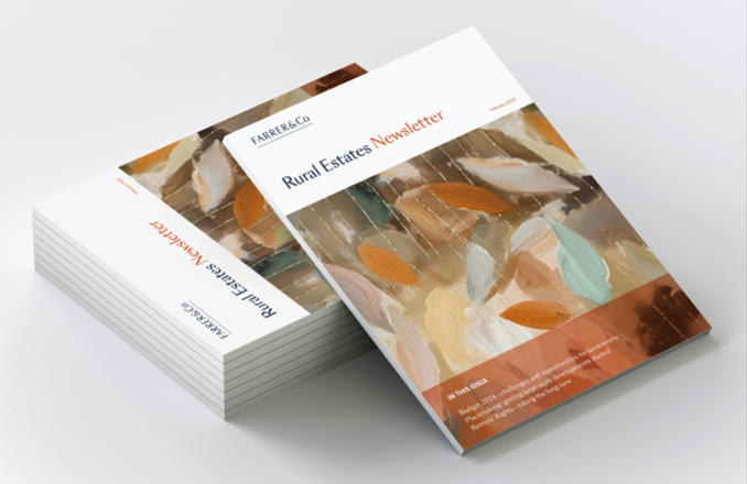 Rural Estates Newsletter