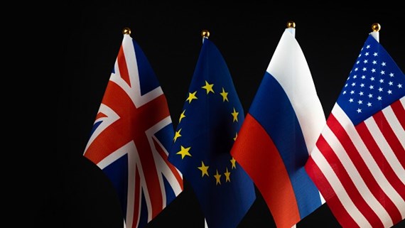 International flags