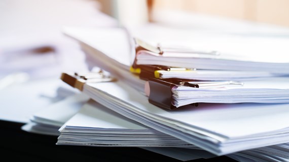 stack of legal documents