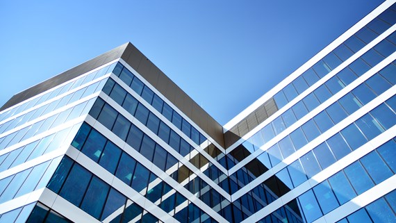 Glass buidlings