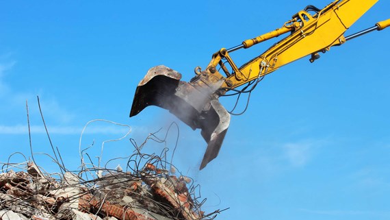 Construction waste