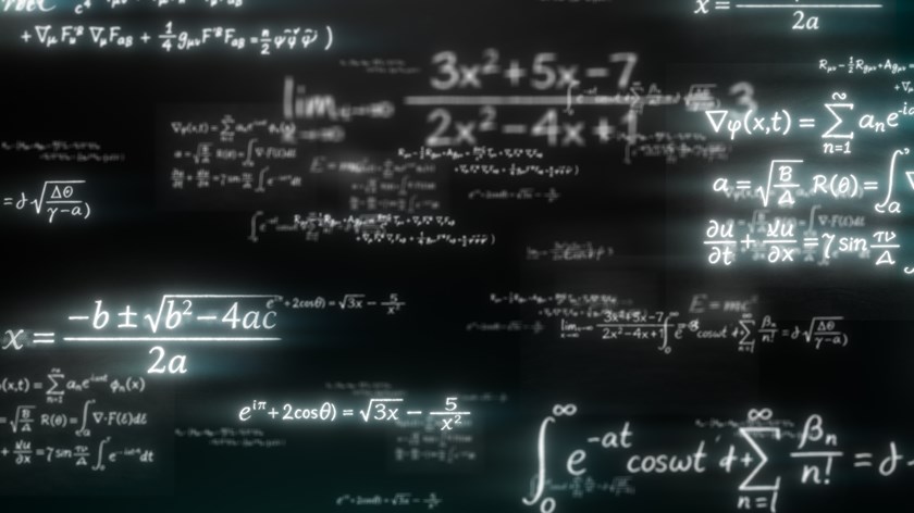 Floating mathematical formulas