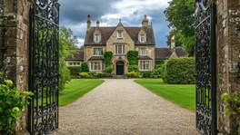 Victorian era English mansion