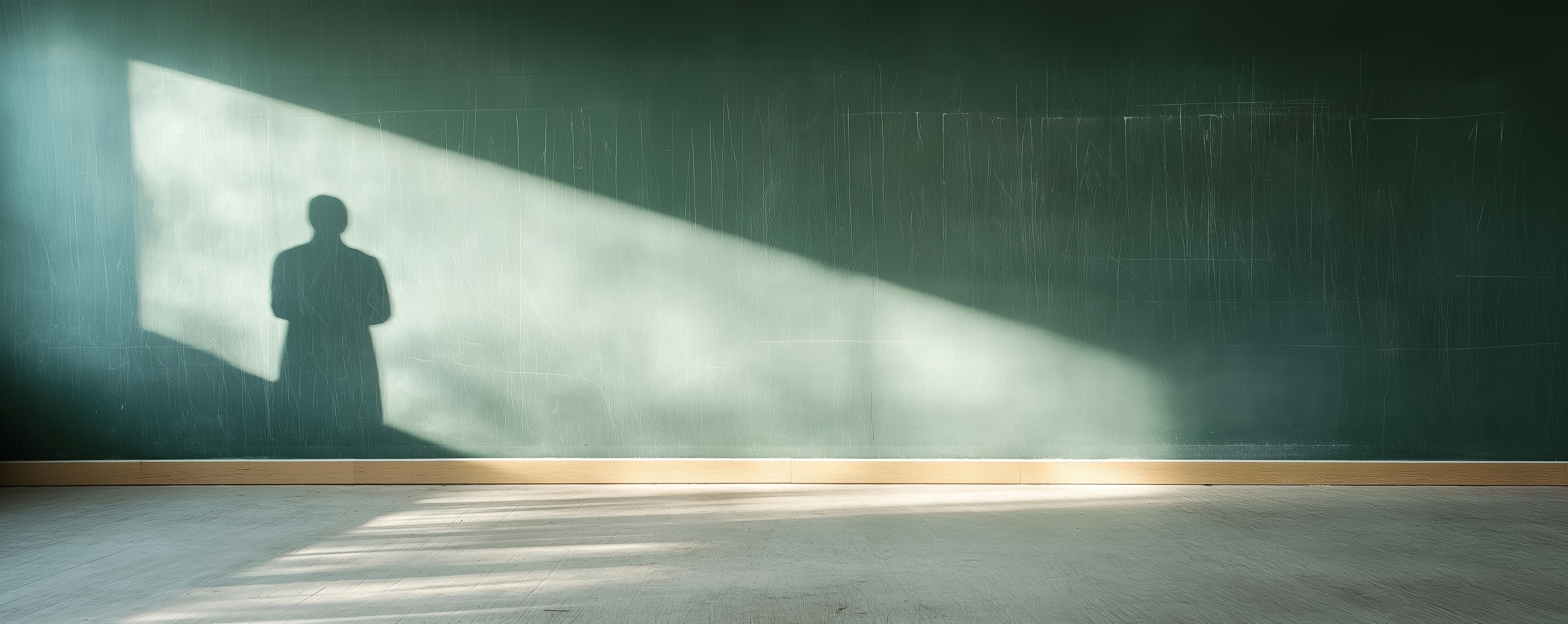 Person in a shadow