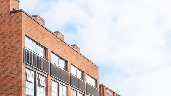 Red school brick building