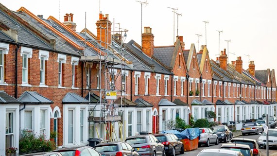 a residential street