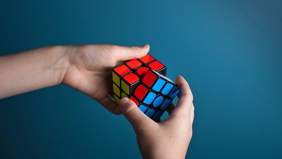 Rubiks cube puzzle