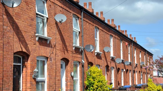terraced houses