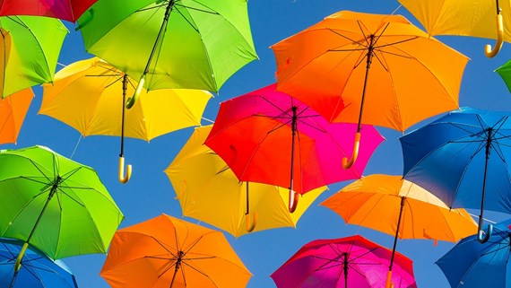 umbrellas