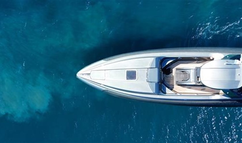 Yacht in the sea